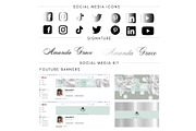 Canva Silver & Neutrals Brand Kit, a Branding & Logo Template by CopertiniStudio (Thumbnail 5 of 9)