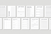 Habit tracker Printable Bundle, a Stationery Template by The Chaos Project (Thumbnail 7 of 9)
