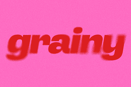 Grainy Text Effect, a Texture Graphic by Xtrahive