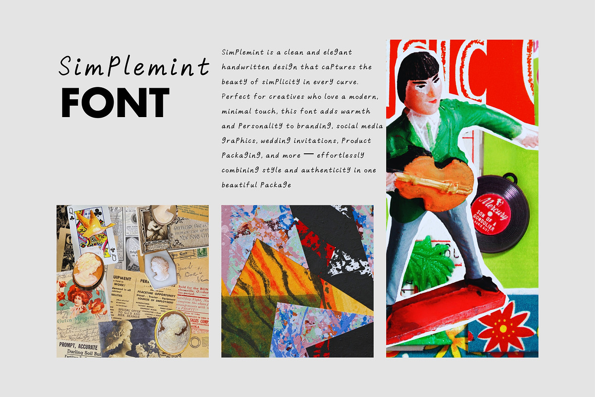 Simplemint – A Fresh Handcrafted, a Handwritten Font by adenpinkstore (Photo 5 of 7)