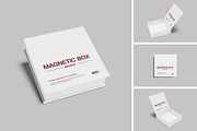 High Quality Magnetic Box Mockup, an Advertising Mockup by swsi-studio (Thumbnail 1 of 5)