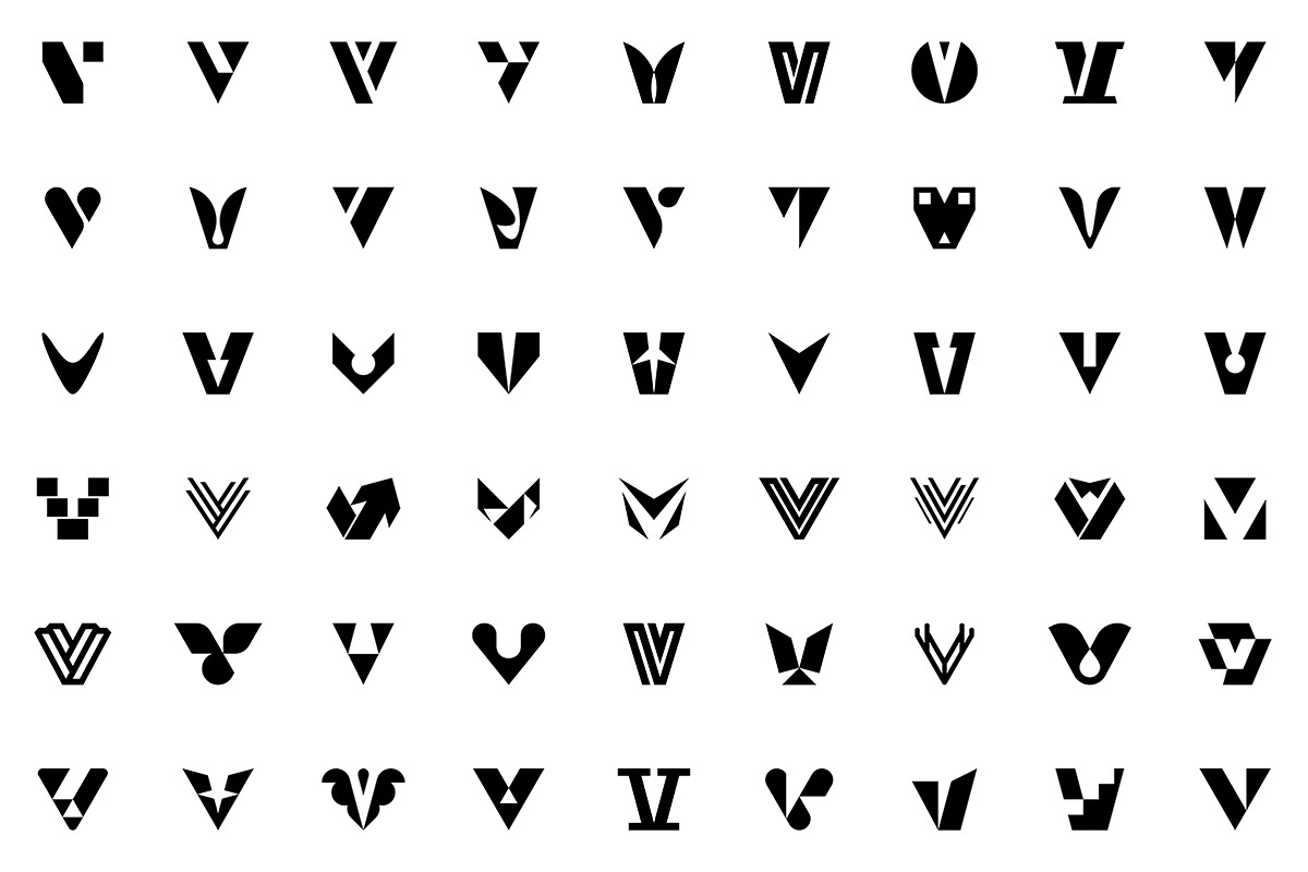 Set of letter V logo, a Branding & Logo Template by NataliiaVolyk (Photo 2 of 3)