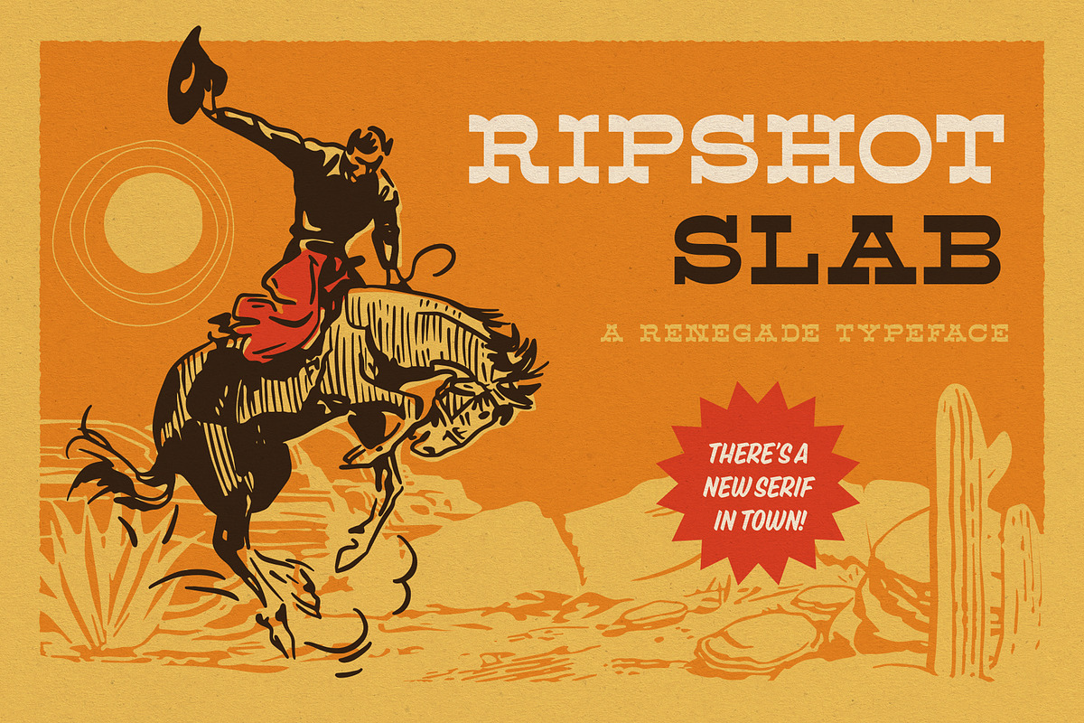 Ripshot Slab Serif Font