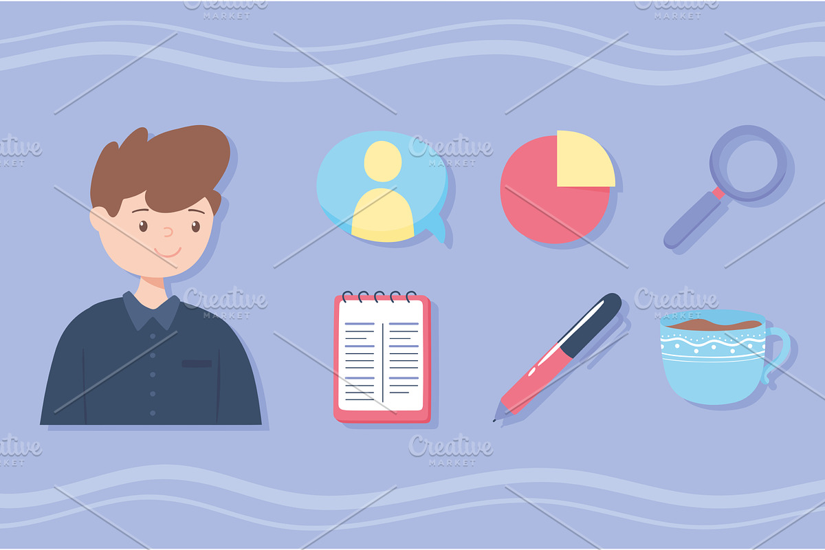 employee were hiring, an Object Illustration by studiogstock