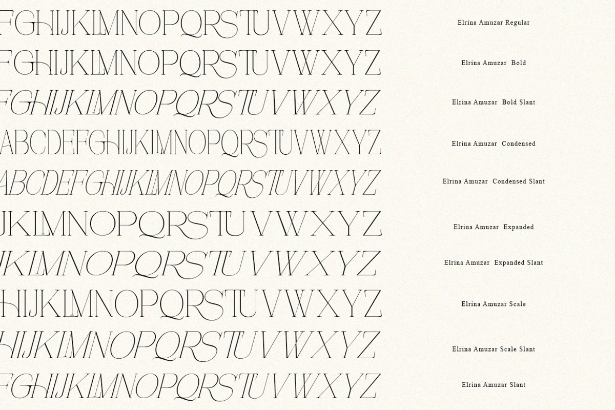 Helrina Amuzar | 10 Font Style, a Serif Font by IM Studio (Photo 12 of 13)