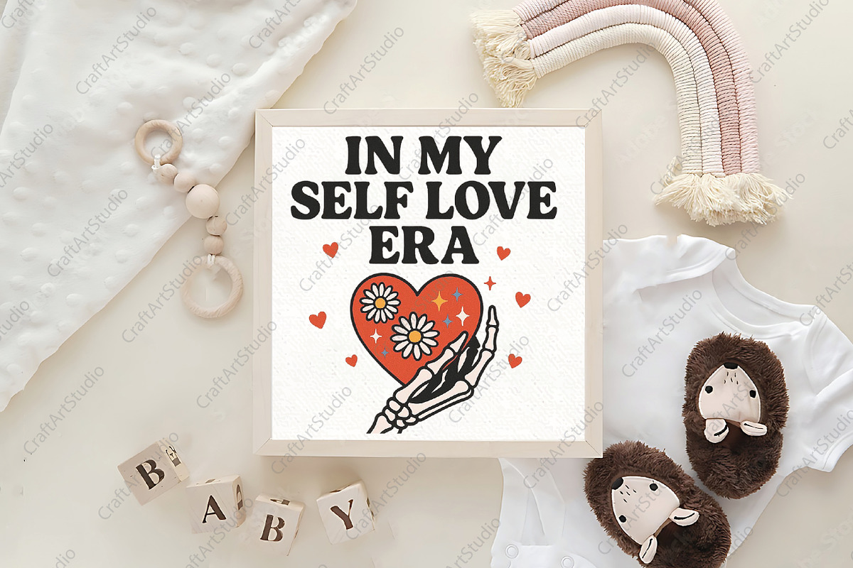 In Self Love Era Valentines PNG, an Illustration by CraftArtStudio (Photo 4 of 4)