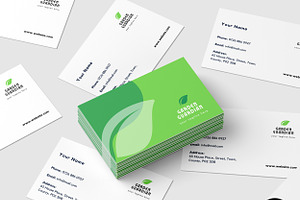 Canva Gardening Business Card