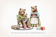 Happy Birthday!, an Animal Illustration by Mimomy (Thumbnail 2 of 12)