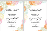 Engagement Party Invitation Template, an Invitation Template by retrographix (Thumbnail 2 of 2)
