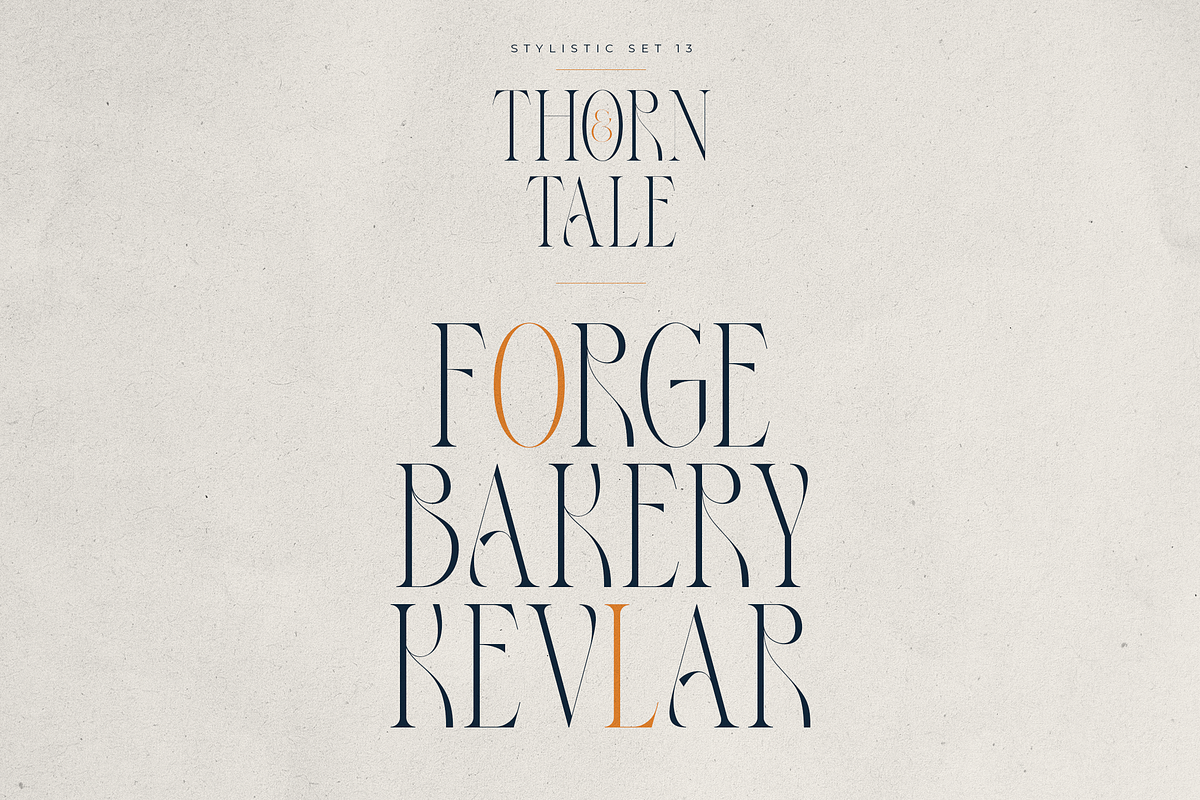 Thorn & Tale – A Refined Serif Font, a Serif Font by VP Fonts (Photo 27 of 30)