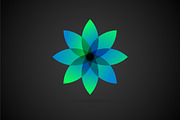 Abstract Flower Logo, a Branding & Logo Template by Luis Muniz (Thumbnail 2 of 2)