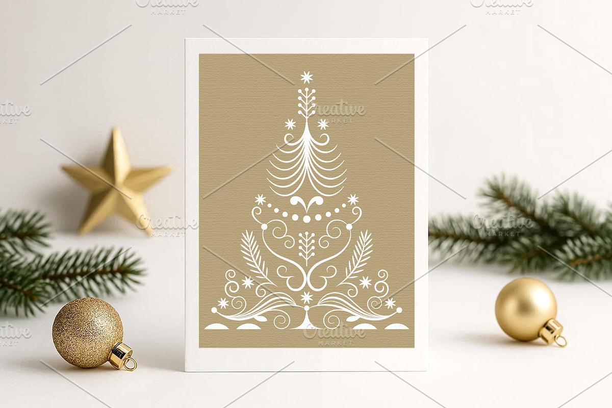 Christmas Ornaments Set, a Decorative Illustration by lenlis (Photo 10 of 13)