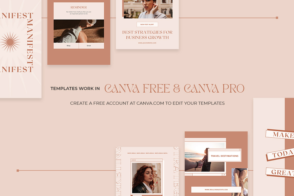Instagram Post Templates – Canva, a Social Media Template by Eesome Design Studio (Photo 7 of 8)