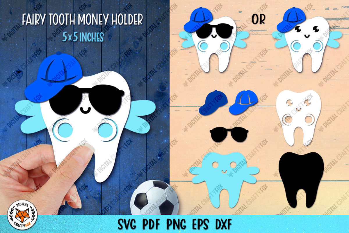 Tooth Fairy Money Holder Bundle, an Illustration by Digital_Craftyfox (Photo 10 of 19)