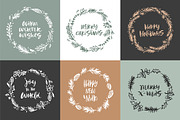 Christmas Clip Art & Lettering, a Decorative Illustration by kite-kit (Thumbnail 2 of 10)