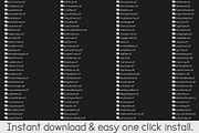 Handwriting Font Bundle (130 Fonts!), a Script Font by HipFonts (Thumbnail 12 of 12)