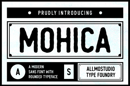 Mohica Font, a Sans Serif Font by Allmostudio