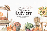 Modern Bundle | Logo | Watercolor, a Food Illustration by Kate Macate (Thumbnail 5 of 19)