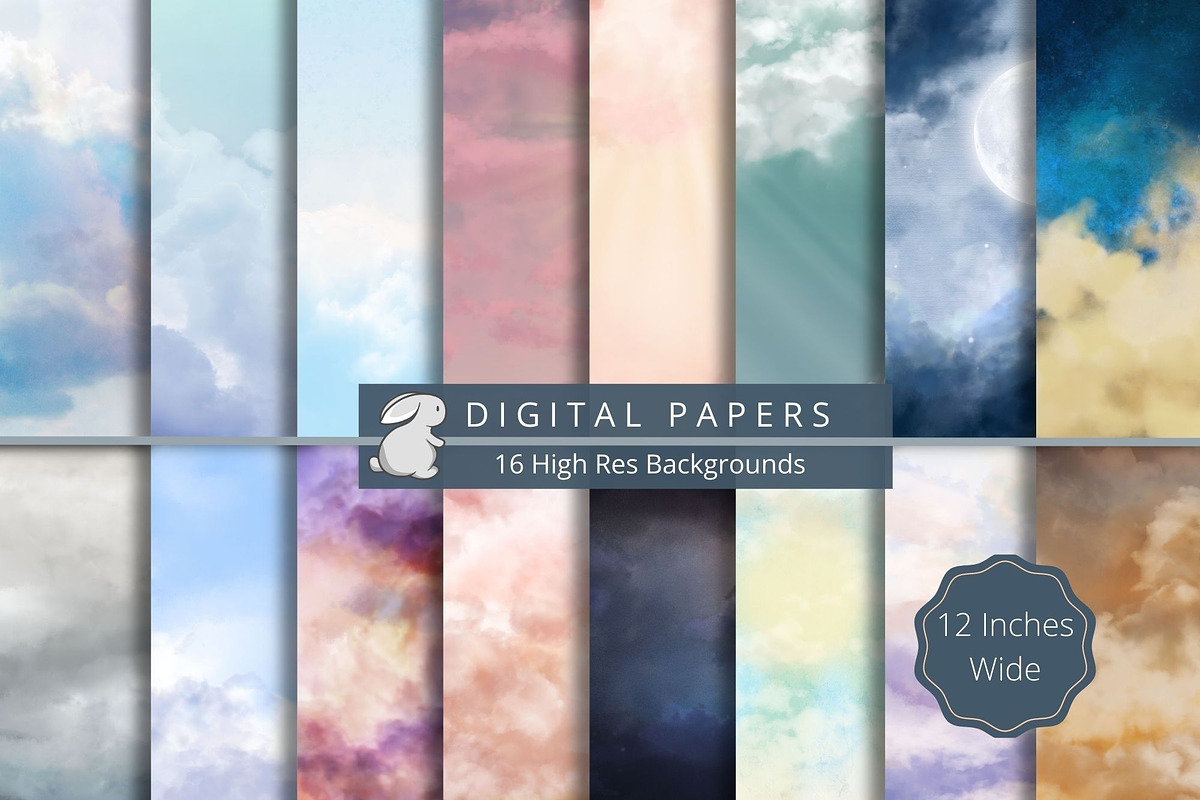 Luxury Digital Paper Bundle, an Illustration by Kandace Lalo Designs (Photo 7 of 10)