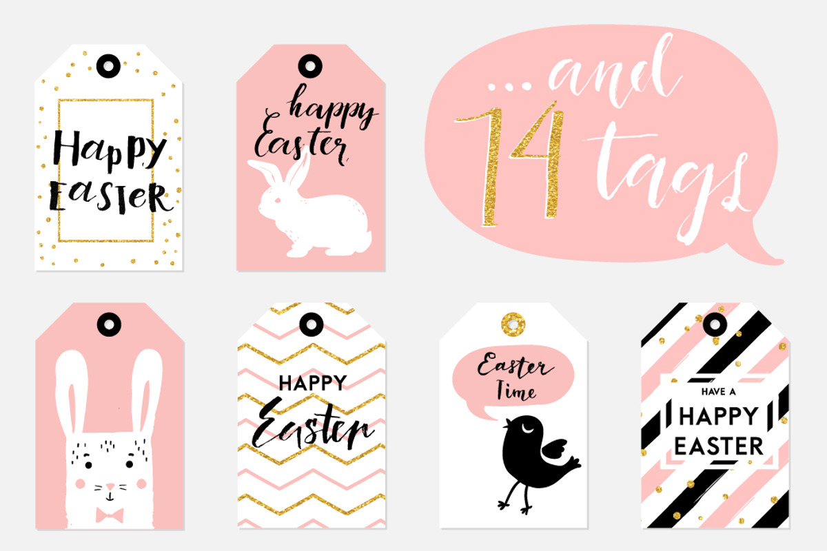 Happy Easter collection, a Decorative Illustration by Artnis (Photo 4 of 5)