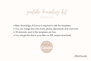 Beige Canva Youtube Branding Kit, a Social Media Template by Studio Eburnean (Thumbnail 5 of 5)