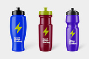 Sport Bottles Mockup, a Product Mockup by AlkStudio (Thumbnail 2 of 14)