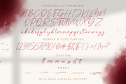 Saling Cinta - Handwritten Font, a Script Font by StringLabs (Thumbnail 9 of 10)