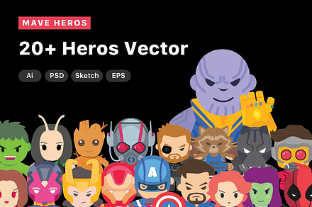 Mave Heros Vector