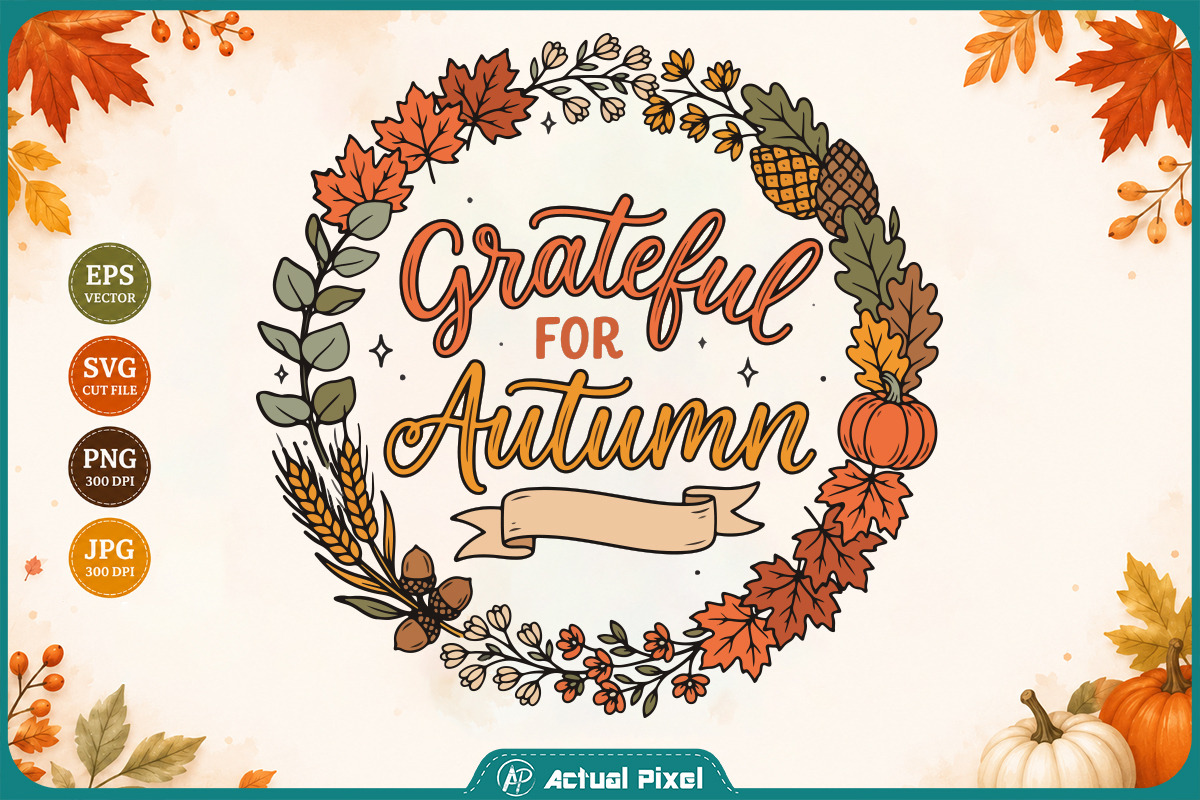 Fall Autumn Quotes Bundle, a Seasonal Illustration by Actual Pixel (Photo 9 of 15)