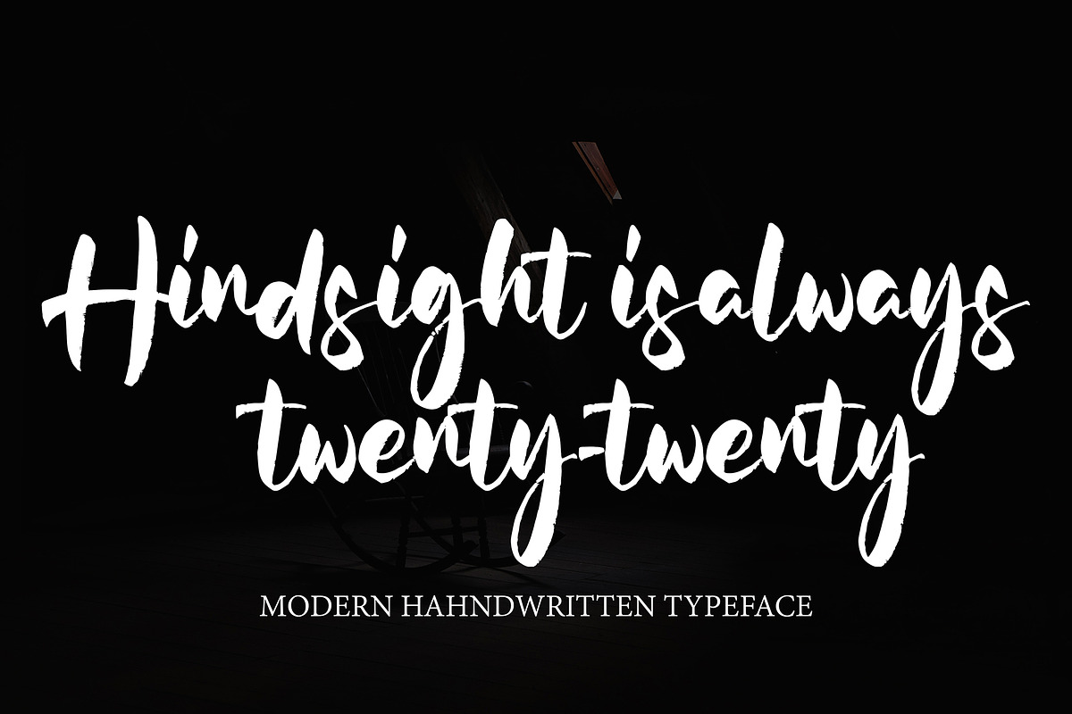 Gottera, a Script Font by pineungtype (Photo 6 of 7)