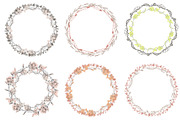 Patterned vector brushes Sprigs, a Brush Add-On by Elena Terzi (Thumbnail 2 of 5)