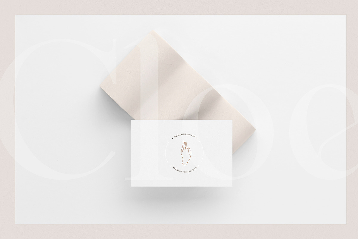 Elegant Business Card Mockup Set, a Product Mockup by boreālis (Photo 2 of 15)