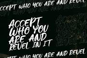 Lyong Outsider | Hand Drawn Brush, a Handwritten Font by Denustudios (Thumbnail 6 of 13)