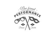 27 Theatre logos templates, a Branding & Logo Template by Art Design (Thumbnail 32 of 38)