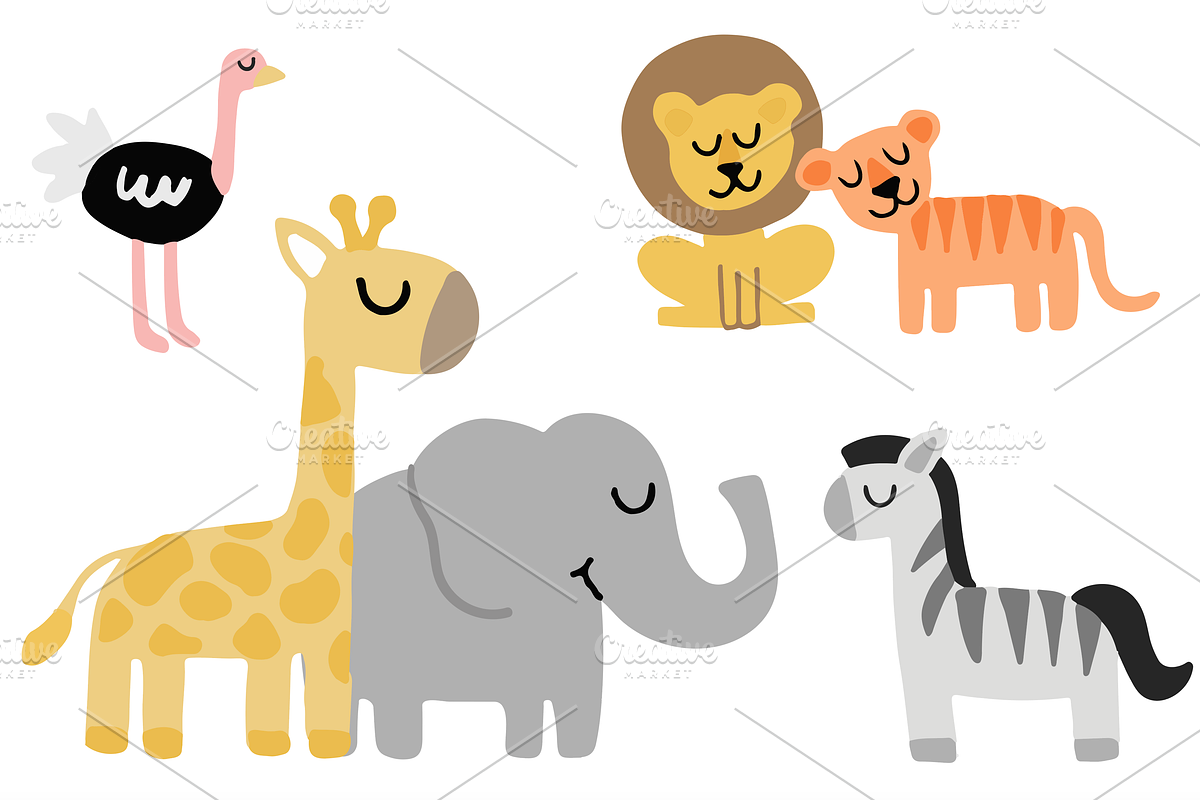 Zoo Babies - Animal Illustrations, an Animal Illustration by Illustrations by Jessie (Photo 3 of 3)