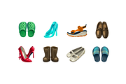Fashion Footwear, an Object Graphic by Deemak Daksina (Thumbnail 1 of 3)