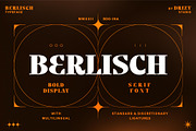 Berlisch, a Serif Font by Drizy (Thumbnail 1 of 9)