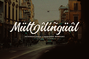 Volks Theatre Retro Fancy, a Script Font by Typetemp Studio (Thumbnail 5 of 10)
