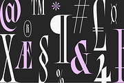 Bersa Serif | Narrow Serif, a Serif Font by Jolicia Type (Thumbnail 16 of 16)