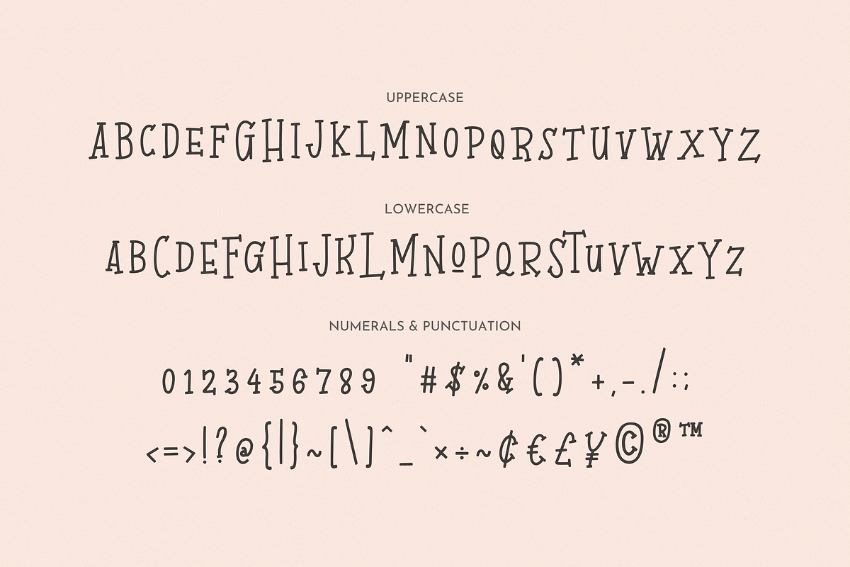Honey Bear Font, a Handwritten Font by Nicolo Pumpkins (Photo 10 of 10)