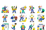 Success and Winnings Illustrations, a Person Illustration by Vector Portal (Thumbnail 7 of 8)