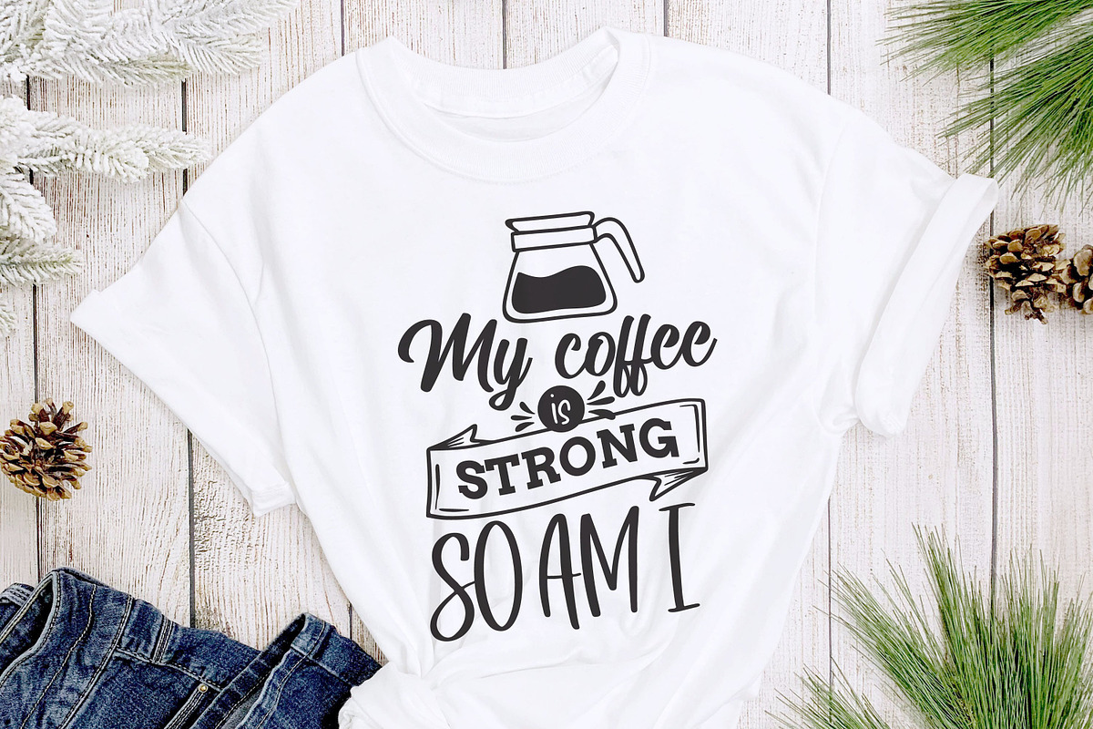 Coffee Quotes Mug Design Svg bundle, an Object Graphic by Peachycottoncandy (Photo 5 of 6)
