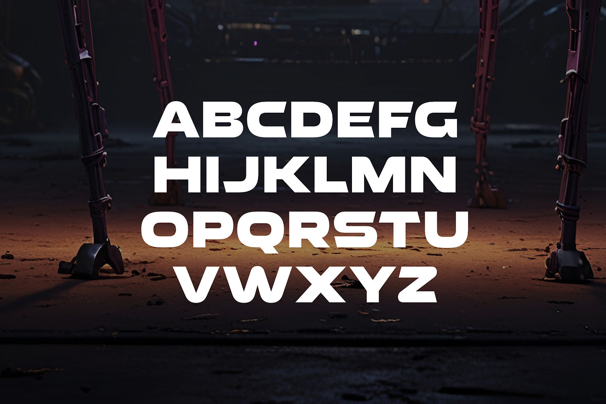 Exofant, a Sans Serif Font by Muhammad Hastian (Photo 2 of 9)