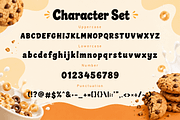 Crunchy Delight - Sweet Display Font, a Slab Serif Font by overlaytemplates (Thumbnail 4 of 5)