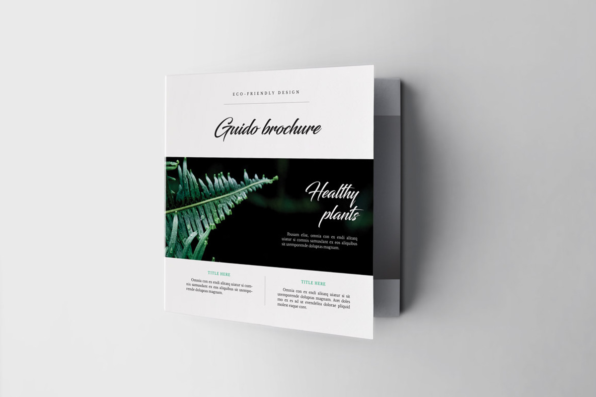 Guido Square Trifold Brochure, a Brochure Template by Kahuna Design (Photo 3 of 4)