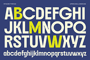 Patimore – Retro Sans Serif Font, a Sans Serif Font by Pekotype (Thumbnail 3 of 15)