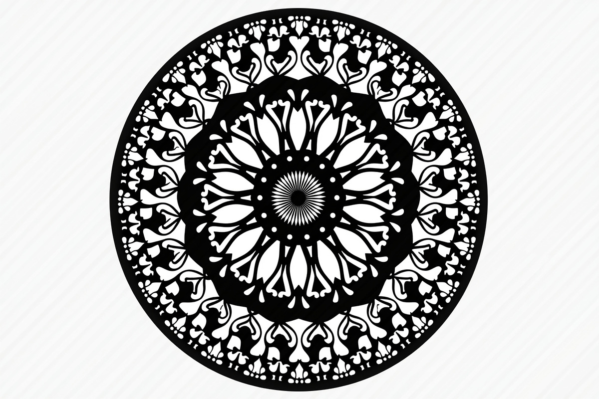 Boho Floral Mandala Vector Pack, an Illustration by Artivon (Photo 9 of 21)