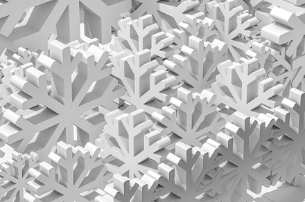 Abstract white 3d background, an Abstract Photo by OSORIOartist