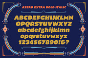 Azero Font Family, a Sans Serif Font by Mysterylab Designs (Thumbnail 7 of 9)