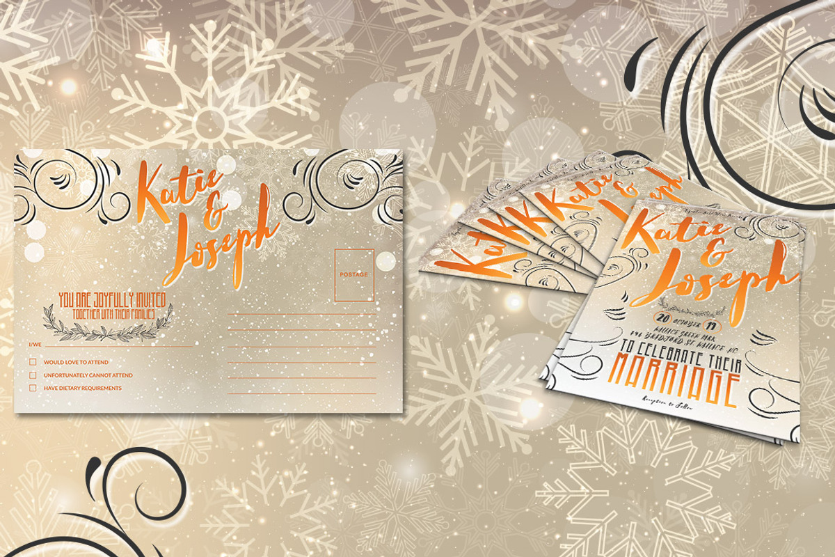 Wedding Invitation, an Invitation Template by Tiaga (Photo 2 of 4)